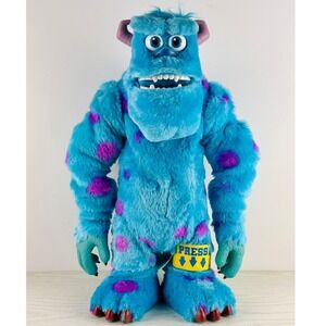 Disney Pixar Monsters Inc Sulley Interactive Talking Plush Toy Spin Master